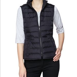 'cranstead' Stand Collar Quilted Goose Down sample